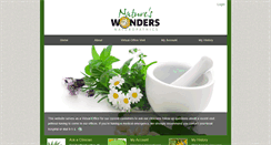 Desktop Screenshot of natwonders.com