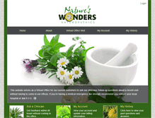 Tablet Screenshot of natwonders.com